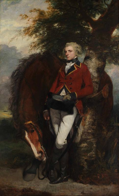Sir Joshua Reynolds Captain George K H Coussmaker Norge oil painting art